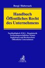 Buchcover Öffentliches Recht des Unternehmens