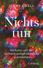 Buchcover Nichts tun