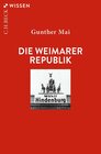 Buchcover Die Weimarer Republik