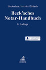 Buchcover Beck'sches Notar-Handbuch