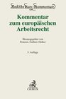 Buchcover Kommentar zum europäischen Arbeitsrecht