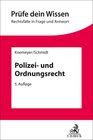 Buchcover Polizei- und Ordnungsrecht