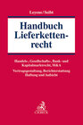 Buchcover Handbuch Lieferkettenrecht