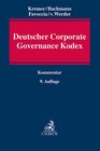 Buchcover Deutscher Corporate Governance Kodex