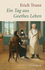 Buchcover Ein Tag aus Goethes Leben