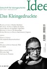 Buchcover Zeitschrift für Ideengeschichte Heft XVII/1 Frühjahr 2023