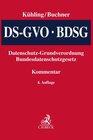 Buchcover Datenschutz-Grundverordnung / BDSG