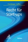 Buchcover Recht für Start-ups