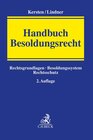 Buchcover Handbuch Besoldungsrecht