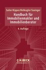Buchcover Handbuch für Immobilienmakler und Immobilienberater