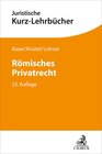 Buchcover Römisches Privatrecht