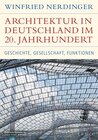 Buchcover Architektur in Deutschland im 20. Jahrhundert