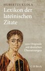 Buchcover Lexikon der lateinischen Zitate