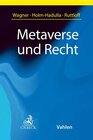 Buchcover Metaverse und Recht