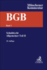 Buchcover Münchener Kommentar zum Bürgerlichen Gesetzbuch Bd. 3: Schuldrecht - Allgemeiner Teil II