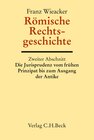 Buchcover Römische Rechtsgeschichte