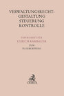 Buchcover Verwaltungsrecht: Gestaltung, Steuerung, Kontrolle