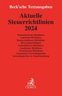 Buchcover Aktuelle Steuerrichtlinien 2024