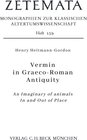 Buchcover Vermin in Graeco-Roman Antiquity