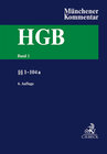 Buchcover Münchener Kommentar zum Handelsgesetzbuch Band 1: Erstes Buch. Handelsstand §§ 1-104a