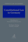 Buchcover Constitutional Law in Germany