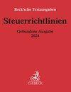 Buchcover Steuerrichtlinien Gebundene Ausgabe 2024