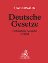 Buchcover Deutsche Gesetze Gebundene Ausgabe II/2024