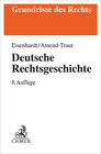 Buchcover Deutsche Rechtsgeschichte