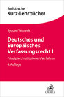 Buchcover Deutsches und Europäisches Verfassungsrecht I