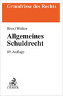 Buchcover Allgemeines Schuldrecht