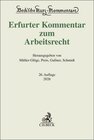 Buchcover Erfurter Kommentar zum Arbeitsrecht