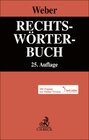 Buchcover Rechtswörterbuch