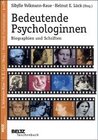 Buchcover Bedeutende Psychologinnen