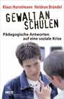 Buchcover Gewalt an Schulen