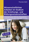 Buchcover Wissenschaftliches Arbeiten im Studium der Erziehungs- und Bildungswissenschaften