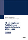 Buchcover NS-ideologische Publikationen des Beltz-Verlags 1933–1944