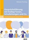 Buchcover Gesprächsführung mit Kolleg_innen, Schulleitungen und Co.