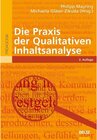 Buchcover Die Praxis der Qualitativen Inhaltsanalyse / Beltz Pädagogik