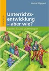 Buchcover Unterrichtsentwicklung - aber wie?