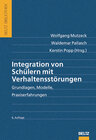 Buchcover Integration von Schülern mit Verhaltensstörungen
