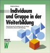 Buchcover Individuum und Gruppe in der Weiterbildung
