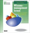 Buchcover Wissensmanagement lernen