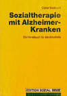 Buchcover Sozialtherapie mit Alzheimer-Kranken