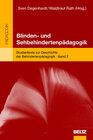 Buchcover Blinden- und Sehbehindertenpädagogik