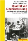 Buchcover Qualität von Kinderbetreuung