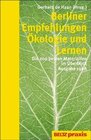 Buchcover Berliner Empfehlungen Ökologie und Lernen