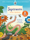 Buchcover Superwurm. Sticker-Spielebuch