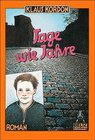 Buchcover Tage wie Jahre