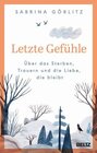 Buchcover Letzte Gefühle