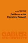 Buchcover Einführung in das Operations Research